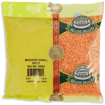 House Brand Masoor Dhall Split 500g