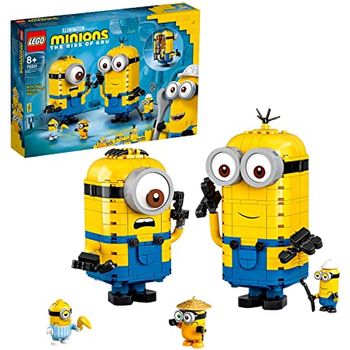 LEGO Minions Brick-built Minions And Their Lair Building Kit