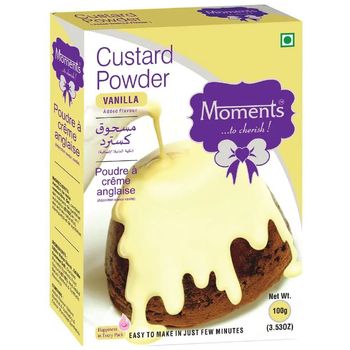 Moments Custard Powder Vanilla 100g
