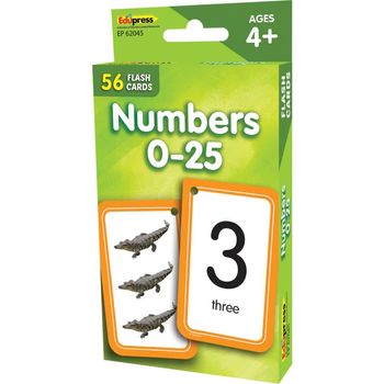 Teacher Created Resources Numbers 0 To 5 Flash Cards