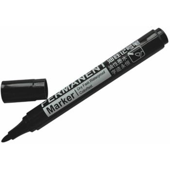 Deli Marker Permanent 550S 2mm Black