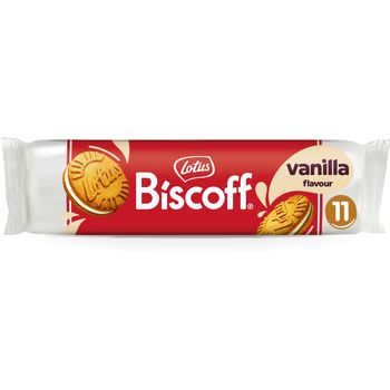 Lotus Biscoff Biscuits Sandwich Vanilla Cream 110g