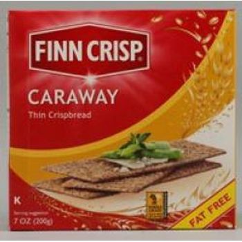 Finn Crisp Caraway Thin Rye Crispbread With Caraway 200g