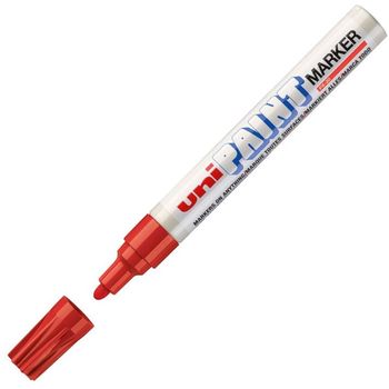 Uni Ball Permanent Marker Paint Px20 Red