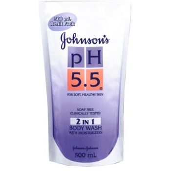 Johnson's 5.5 2 in 1 Body Wash 500ml
