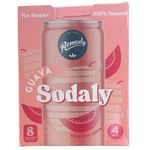 Remedy Sodaly Guava Flavour 4 Cans x 250ml