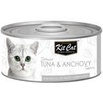 Kit Cat Toppers Tuna & Anchovy Wet Food For Cats 80g