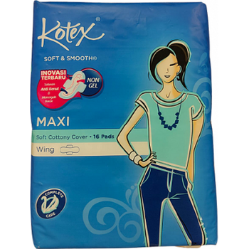 Kotex Soft Smooth Overnight Wings 9s 32cm