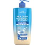 Luxe Organix Milk Gluta And Ceramide Body Wash 1kg