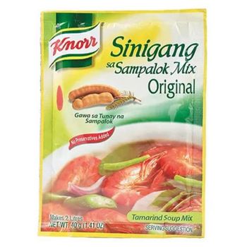 Knorr Sinigang Sa Sampalok Soup Mix With Tamarind 40g
