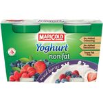 Marigold Non Fat Yoghurt Mixed Berries 2x140g
