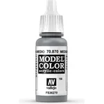 Vallejo Medium Sea Grey Model Color Paint 17ml