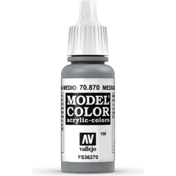 Vallejo Medium Sea Grey Model Color Paint 17ml