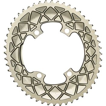 absoluteBLACK Chainring Oval 110/4BCD 38T Black