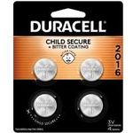Duracell 66389 Dura4pk 3v 2016 Battery 4 Count 4 Count