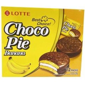 Lotte Chocopie Banana 384g