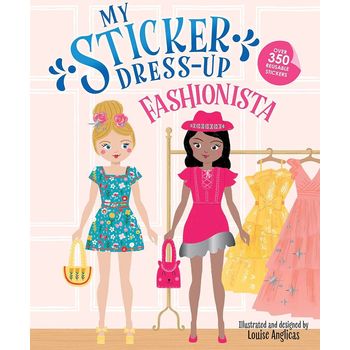 Sourcebooks Wonderland My Sticker Dress Up Fashionista