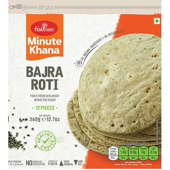 Haldiram's Minute Khana Bajra Roti 360g