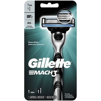 Gillette Mach 3 Razor Handle with 1 Refill Cartidge