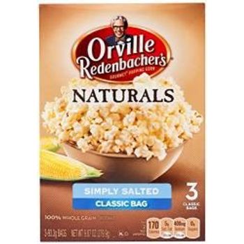 Orville Redenbacher's Naturals Simply Salted Popcorn 90g