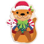 Mudpuppy 48 Piece Scratch And Sniff Shaped Mini Puzzle Cinnamon Otter