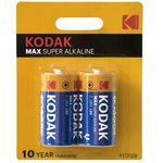 Kodak Max KC 2 Alkaline C Battery 2pcs