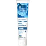 Desert Essence Organic Tea Tree Oil Whitening Plus Toothpaste Cool Mint 176g