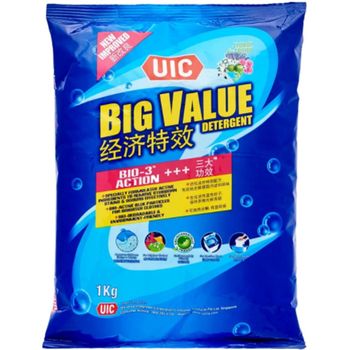UIC Big Value Powder Detergent Floral 1kg+200g