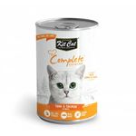 Kit Cat Complete Cuisine Tuna And Salmon In Broth 150g