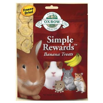 Oxbow Simple Rewards Banana Treats 30g