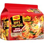 Maggi Hot Heads Instant Noodles Spicy Curry