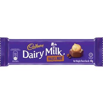 Cadbury Dairy Milk Hazelnut Chocolate 40g