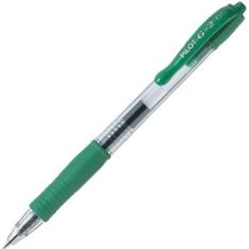 Pilot Retractable Gel Pens 05mm Green 144mm