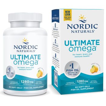 Nordic Naturals Ultimate Omega Support For A Healthy Heart 60 Soft Gels