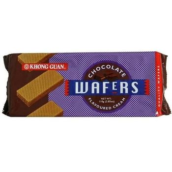 Khong Guan Wafers Chocolate Flavor Cream 110g