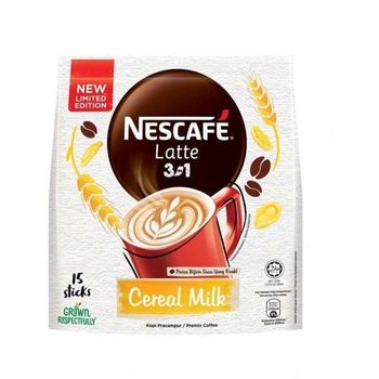 Nescafe Latte 3in1 Cereal Milk 15pcs 25g