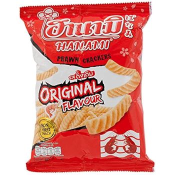 Hanami Prawn Crackers Snack with Original Flavor 60g