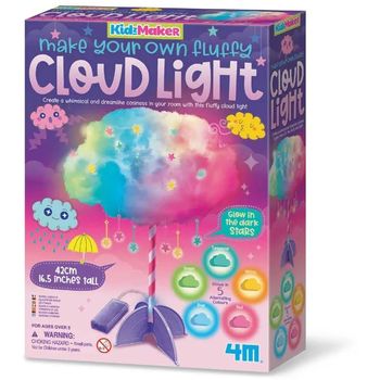 4M Kidzmaker Make Your Own Fluffy Cloud Light Education Toy