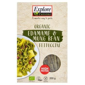 Explore Cuisine Organic Edamame Mung Bean Fettuccine 200g