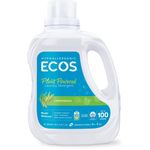 Earth Friendly  Ecos Ultra 2x All Natural Lemongrass Laundry Detergent 2.96L