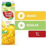 F&N Fruit Tree Fresh Juice Mango With Nata De Coco 1L