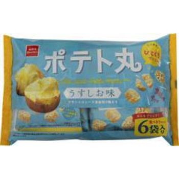 Oyatsu Snack C Potato Maru Light Flavor 6 Bags 108g