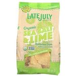 Late July Snacks Organic Tortilla Chips Classic Rich Case Of 312g