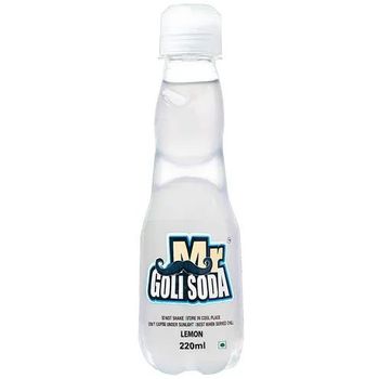 Mr Golisoda Lemon Fizzy Soda Drink 220ml
