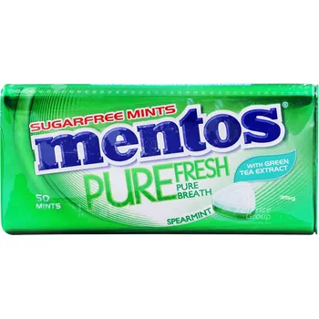 Mentos Pure Fresh Sugar Mints Spearmint