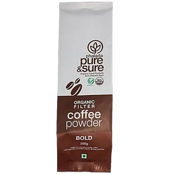 Phalada Pure And Sure Organic Coffee Powder Bold 200g