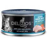 Delizios Bonito White Meat in Soft Jelly Topping Crab 80g