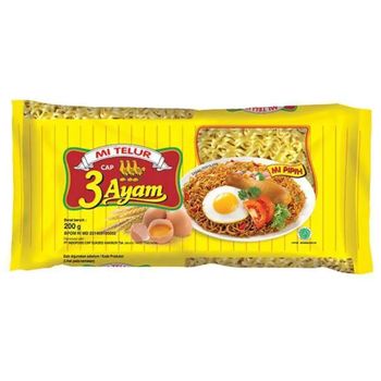 Mi Telur Cap 3 Ayam 200g