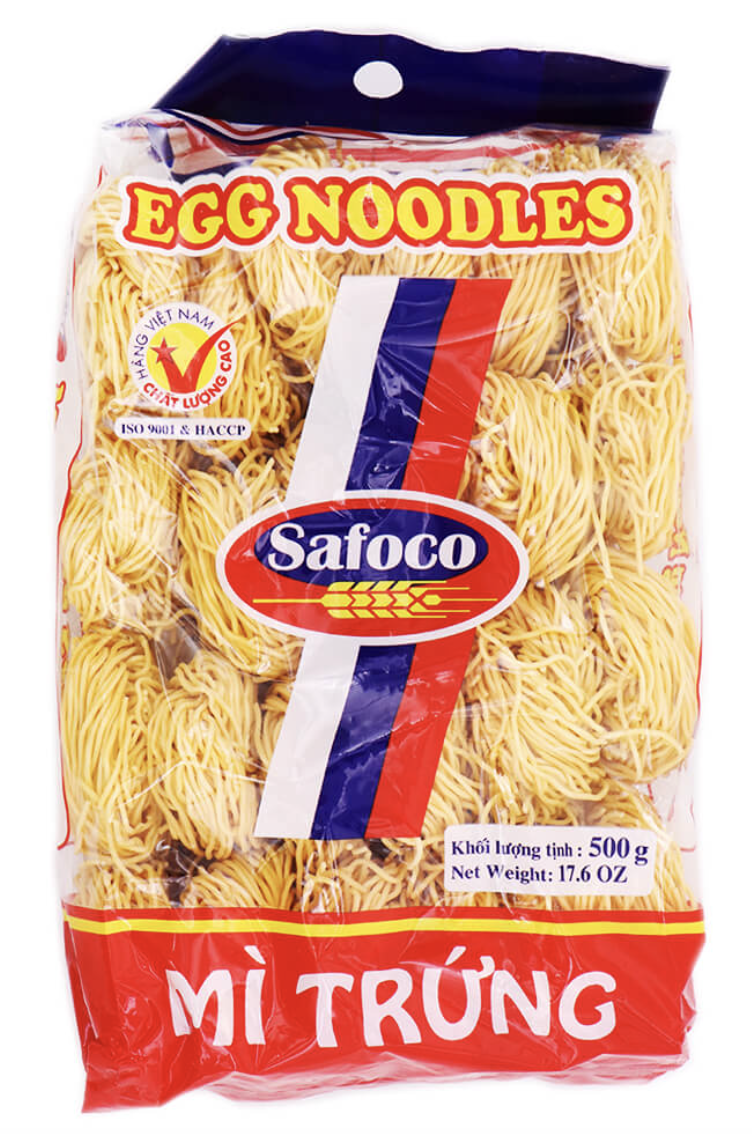 Vietnam Mini Mart Safoco Egg Noodles 500g Fairmart