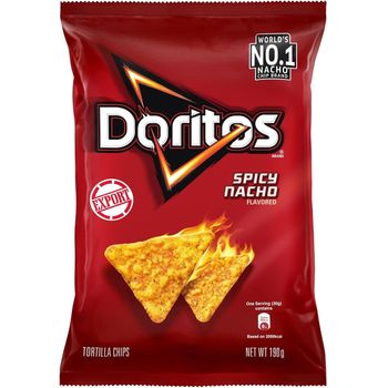 Doritos Spicy Nacho Tortilla Chips 190g